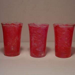 COPY - Set of 3 hand painted 1 oz. Shot glasses